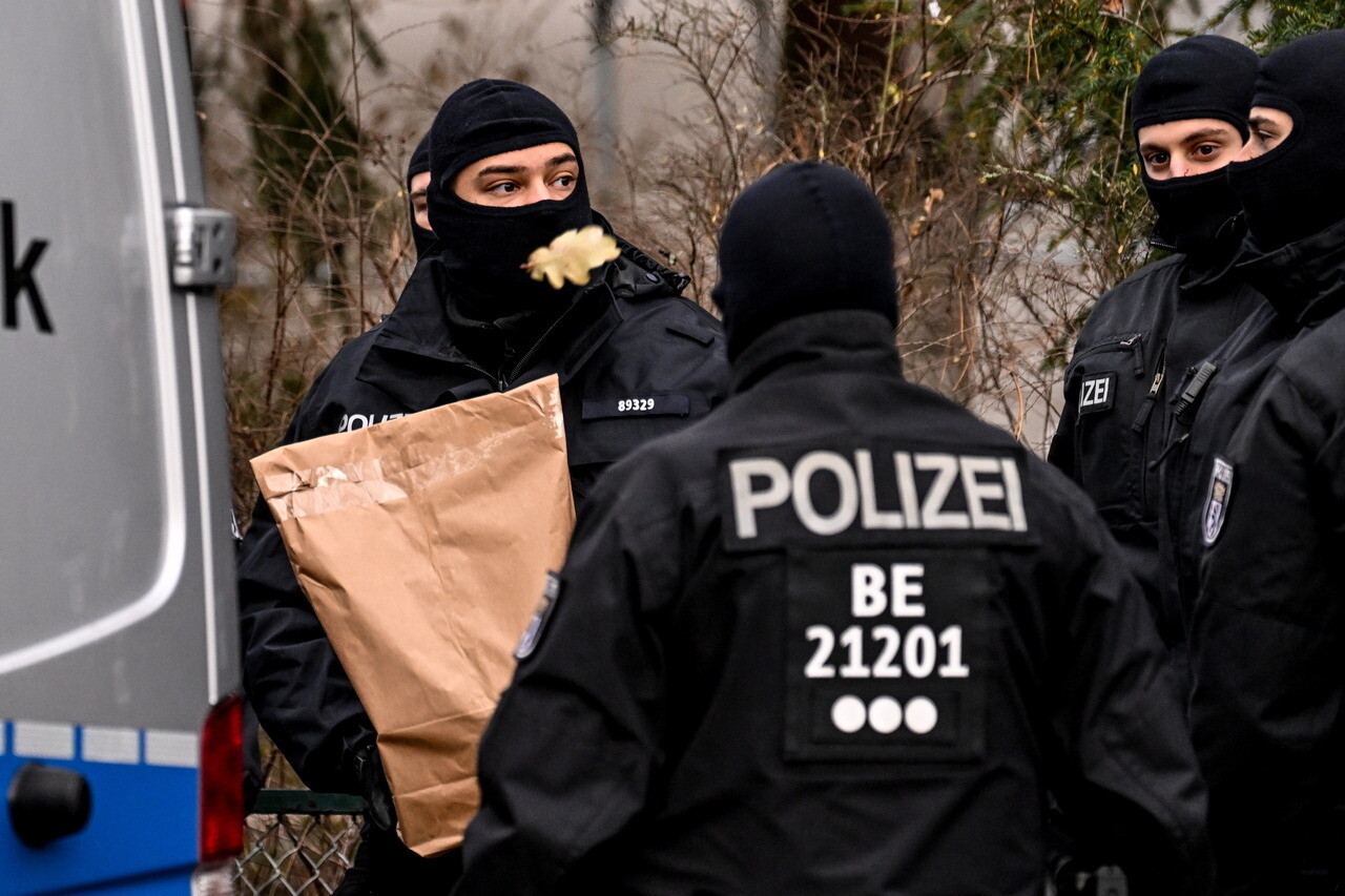 németország razzia rendőrség