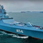 Orosz Gorshkov fregatt Nagy-Britanniához közeledik Putyin