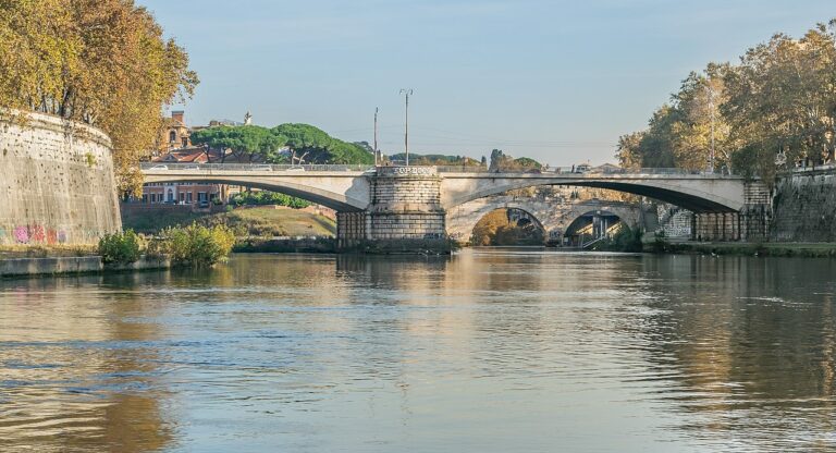 olaszország róma tevere garibaldi híd