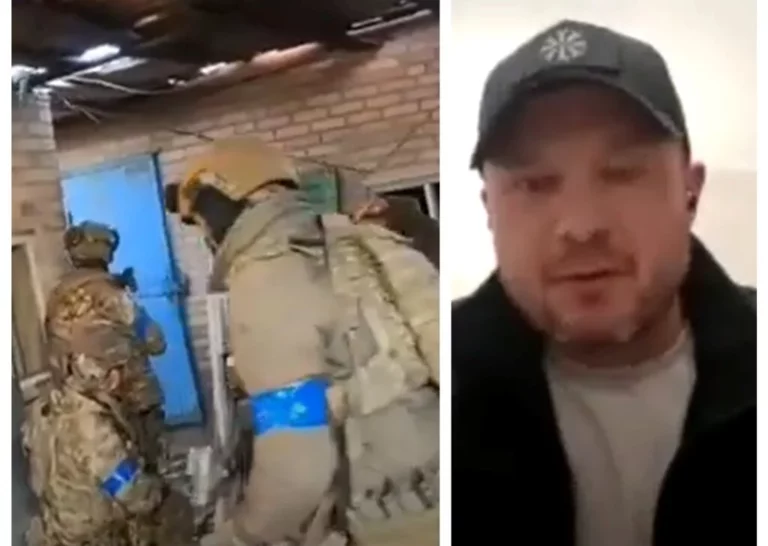 Amerikai katona Ukrajnában Troy Offenbecker