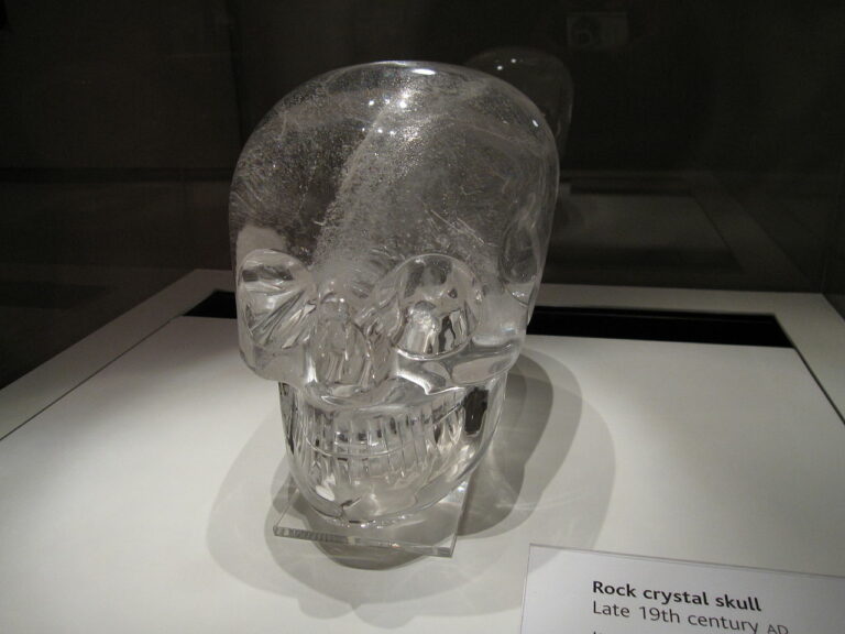 azték kristálykoponya régészet kristálykoponyák