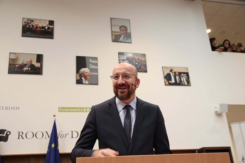 Ukrajna Charles Michel