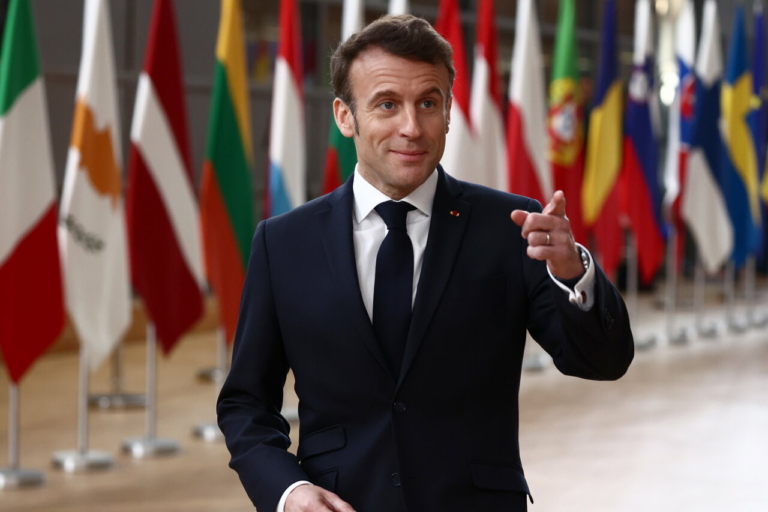 Emmanuel Macron francia elnök