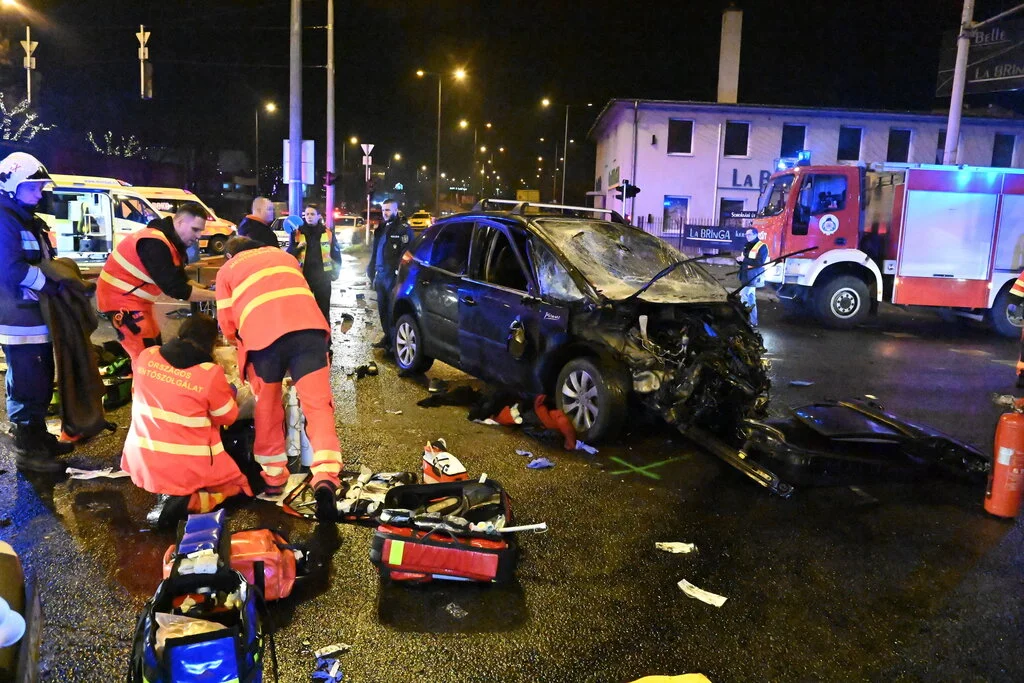 Halálos autóbaleset Ferencvárosban