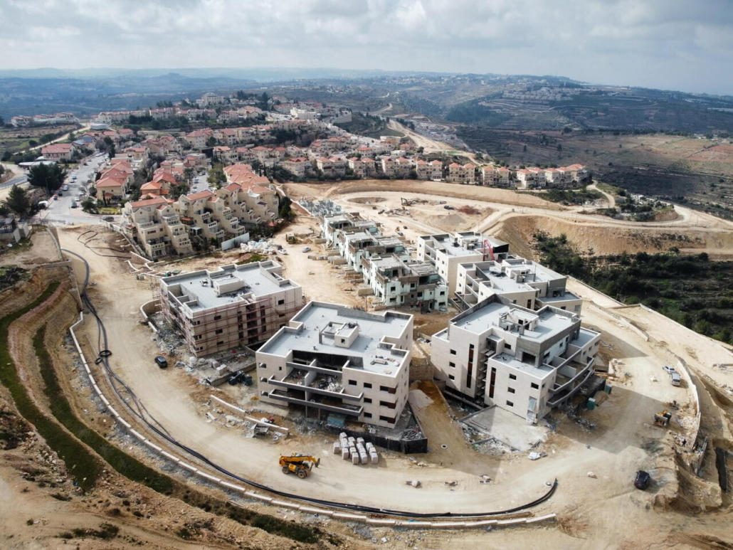 Izrael települések Ciszjordánia