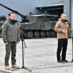 Leopard tank ukrán katonák kiképzés