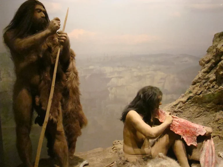 Neandervölgyi-emberek-hatalmas-állatokra-vadásztak