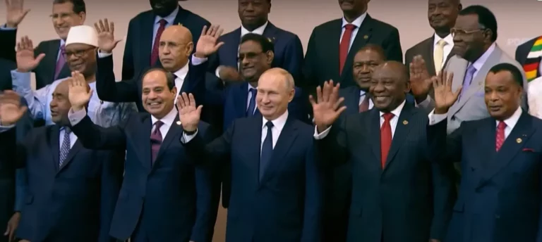 Putyin Afrika XIV. Leó