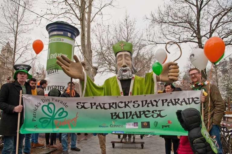 szent patrik napja Budapest Írország