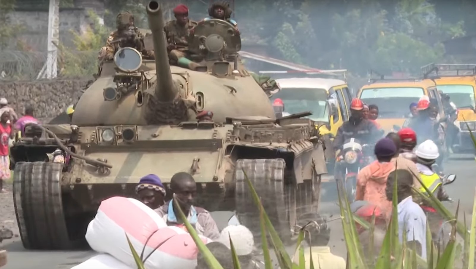 tank kongói demokratikus köztársaság goma