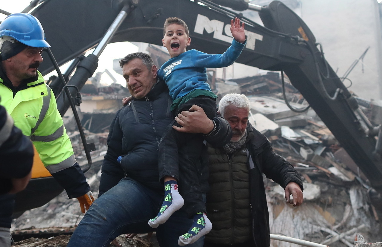 Törökország földrengés Erdogan