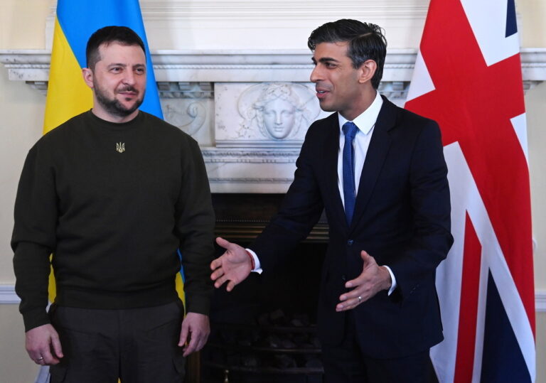 Ukrajna Egyesült Királyság Zelenszkij Sunak
