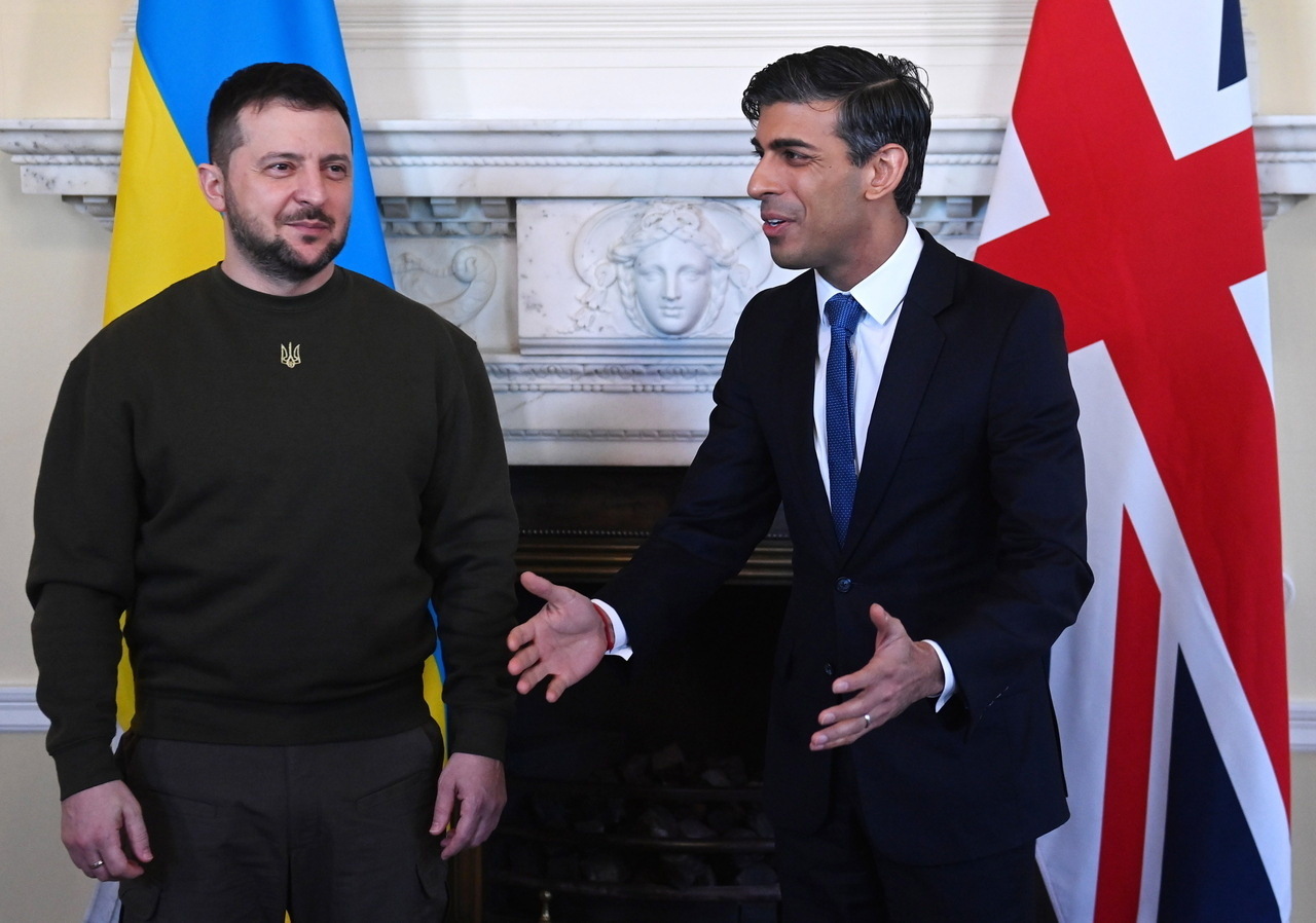 Ukrajna Egyesült Királyság Zelenszkij Sunak