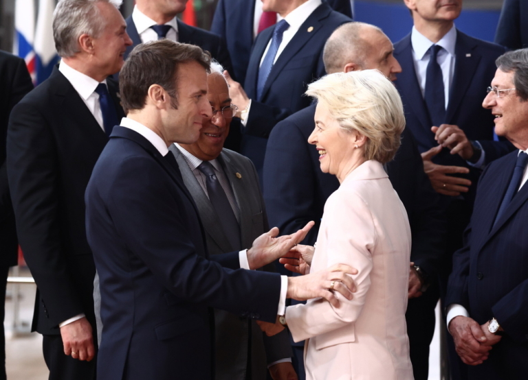 Macron von der Leyen
