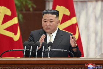 Észak-Korea Kim Dzsongun