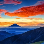 fuji japán hegy