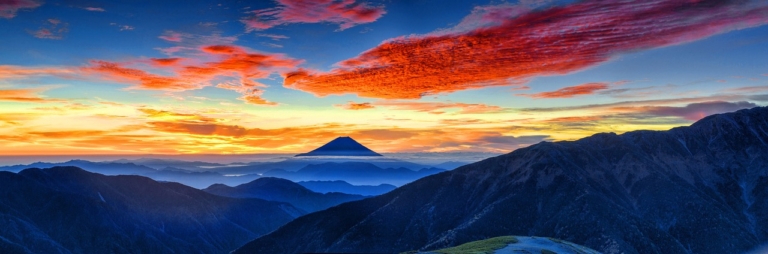 fuji japán hegy