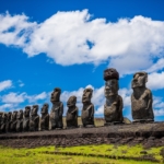 moai Húsvét-sziget