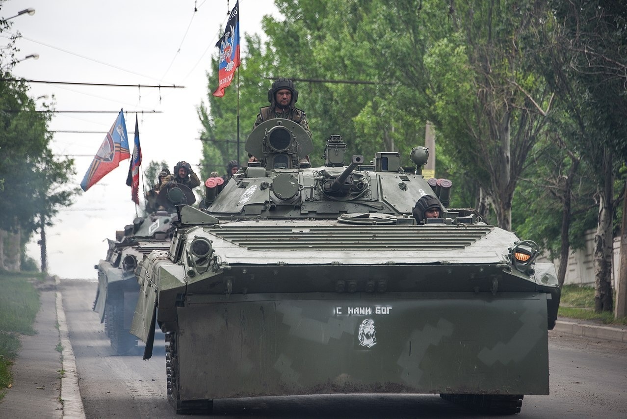 orosz katonai konvoj