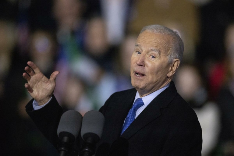 Joe Biden, az Egyesült államok elnöke.