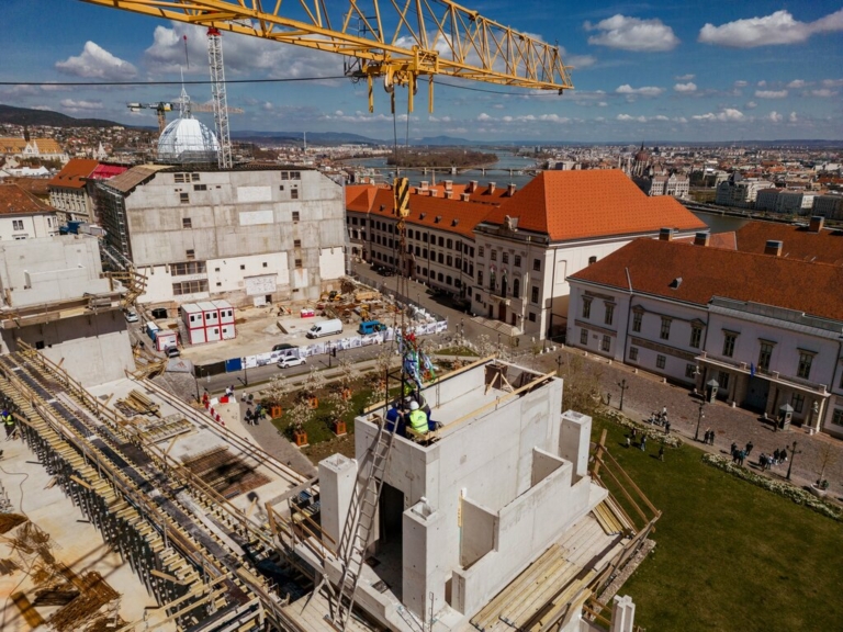 József főherceg budavári palotája épül ujjá