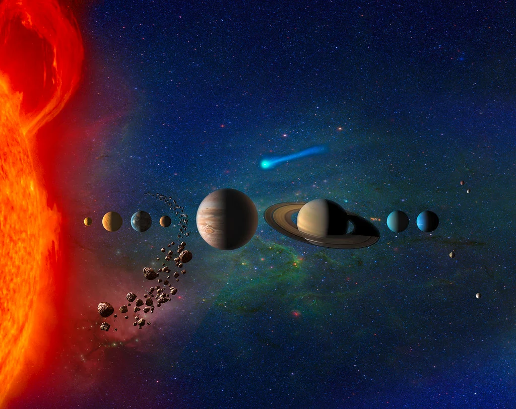 Naprendszer legidősebb legfiatalabb bolygó