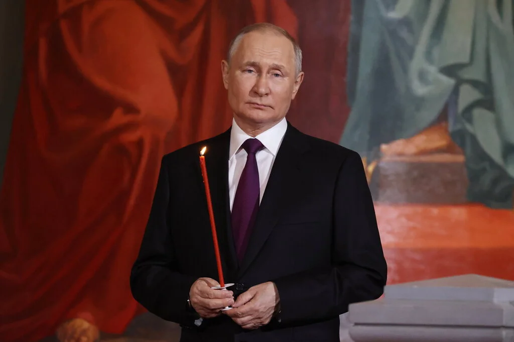 Putyin ortodox húsvét