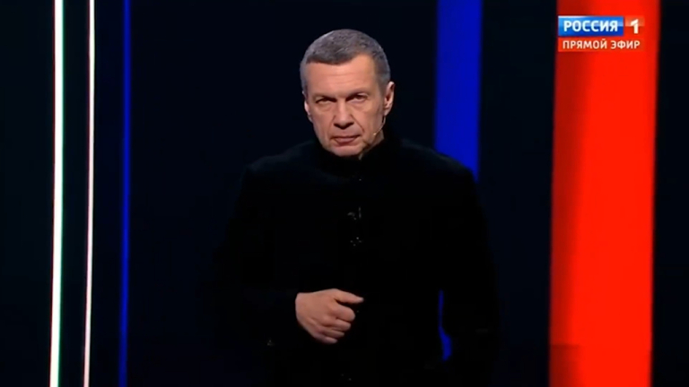 Putyin hangja orosz műsorvezető