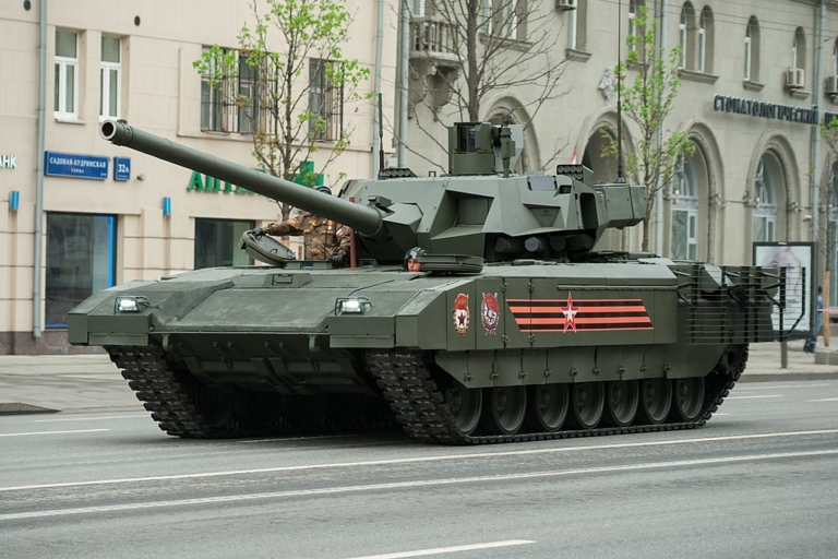 T-14 Armata tank Oroszország háború