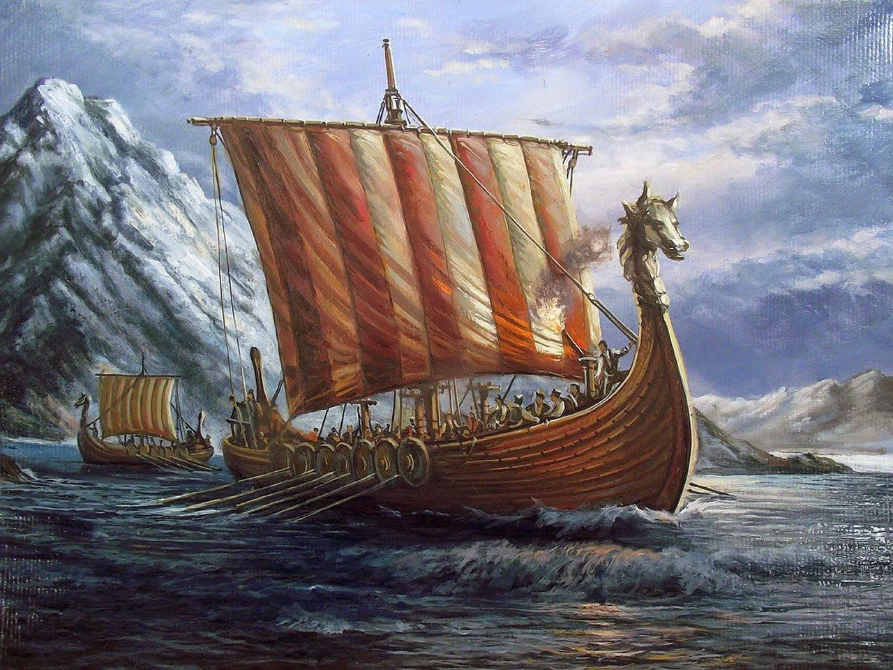 What is the furthest place the Vikings ever went?