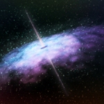 galaxis kvazár fény