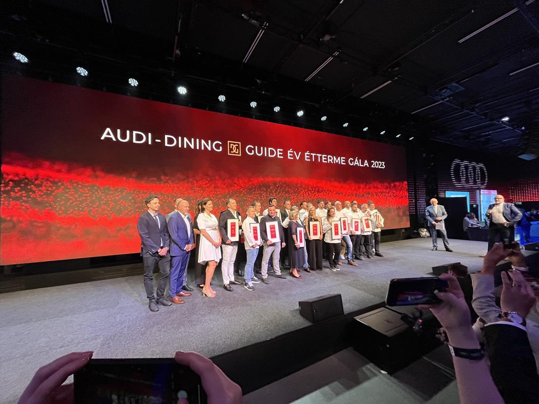 2023 Audi - Dining Guide Év Étterme Gála