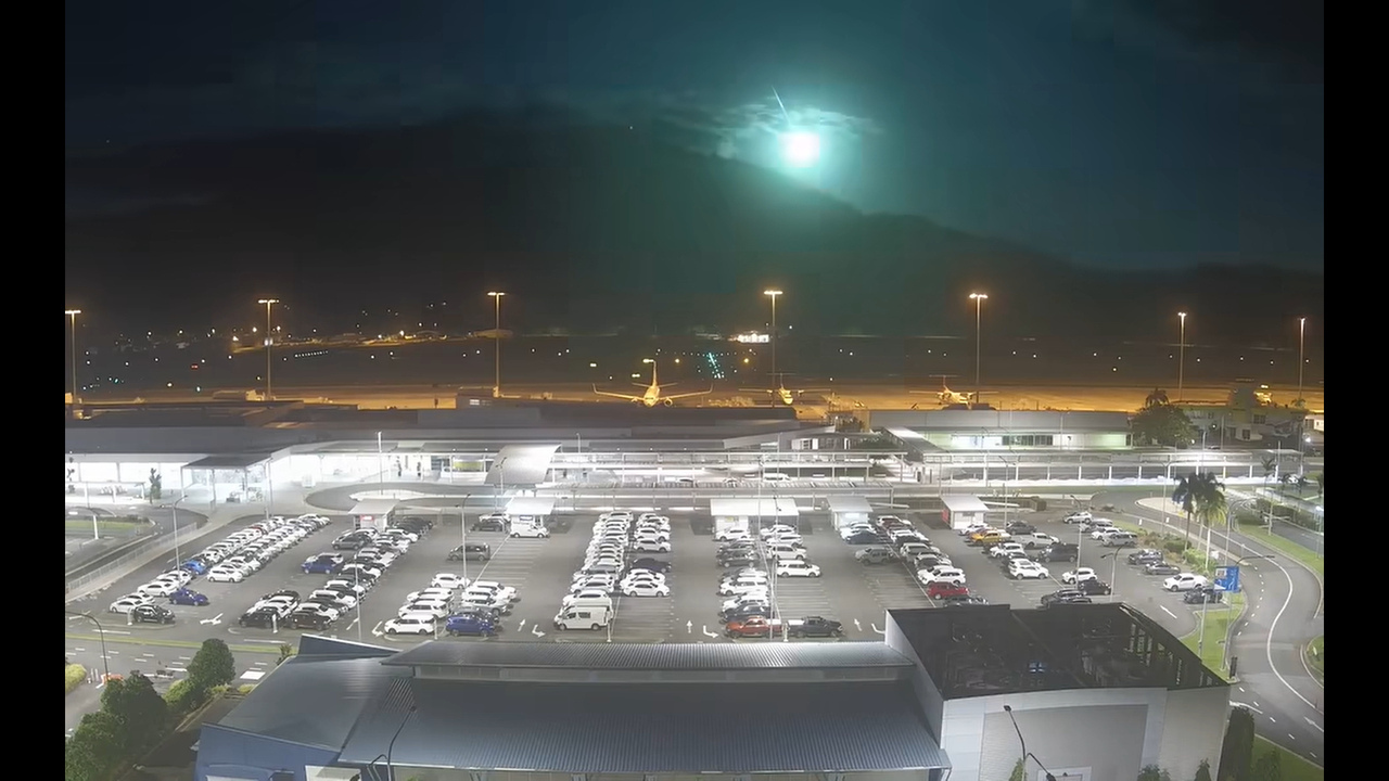 tűzgömb Ausztrália