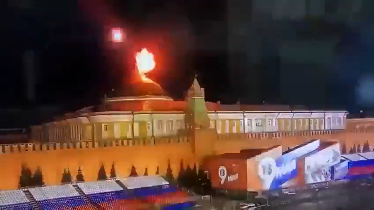 Oroszország Kreml drón