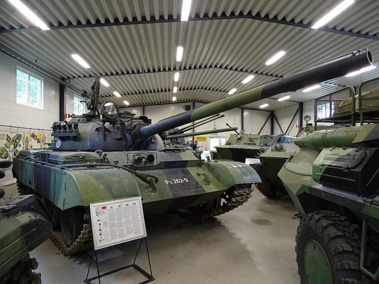 Oroszország T-55 tank múzeum
