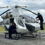Siófok Balaton helikopter bázis rendőrség Siófok-Kiliti repülőtér