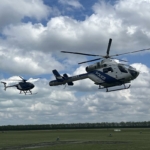 Siófok Balaton helikopter bázis rendőrség Siófok-Kiliti repülőtér