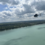 Siófok Balaton helikopter bázis rendőrség Siófok-Kiliti repülőtér