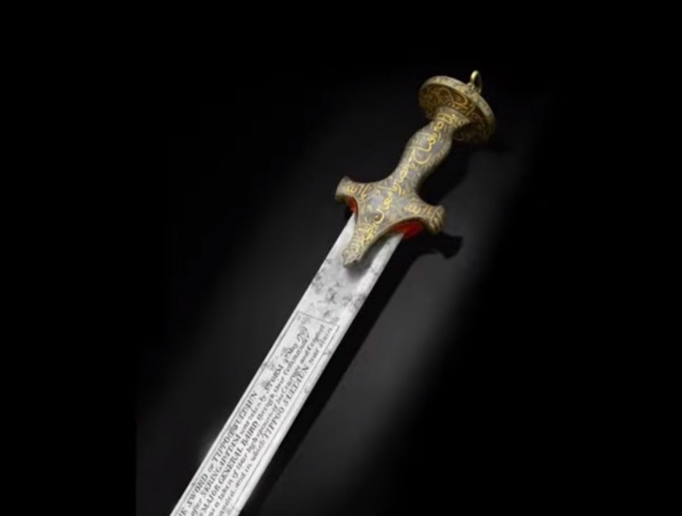 Tipu szultán kardja