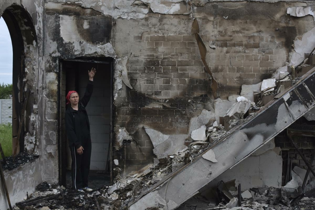ukrajna orosz támadás imaház