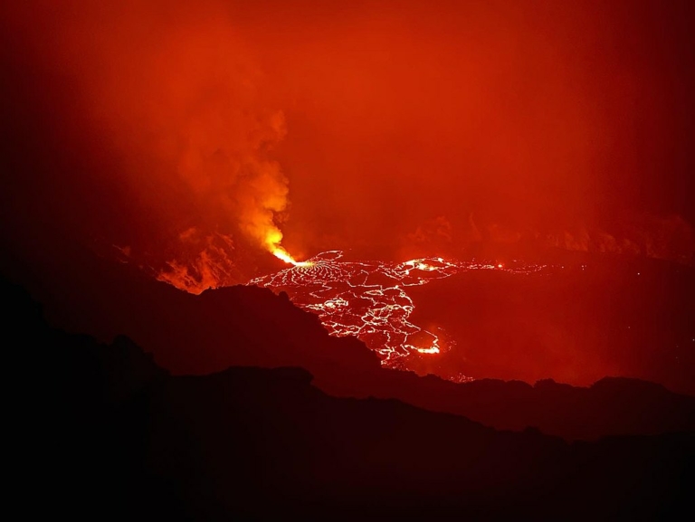 Kilauea vulkán kitörés