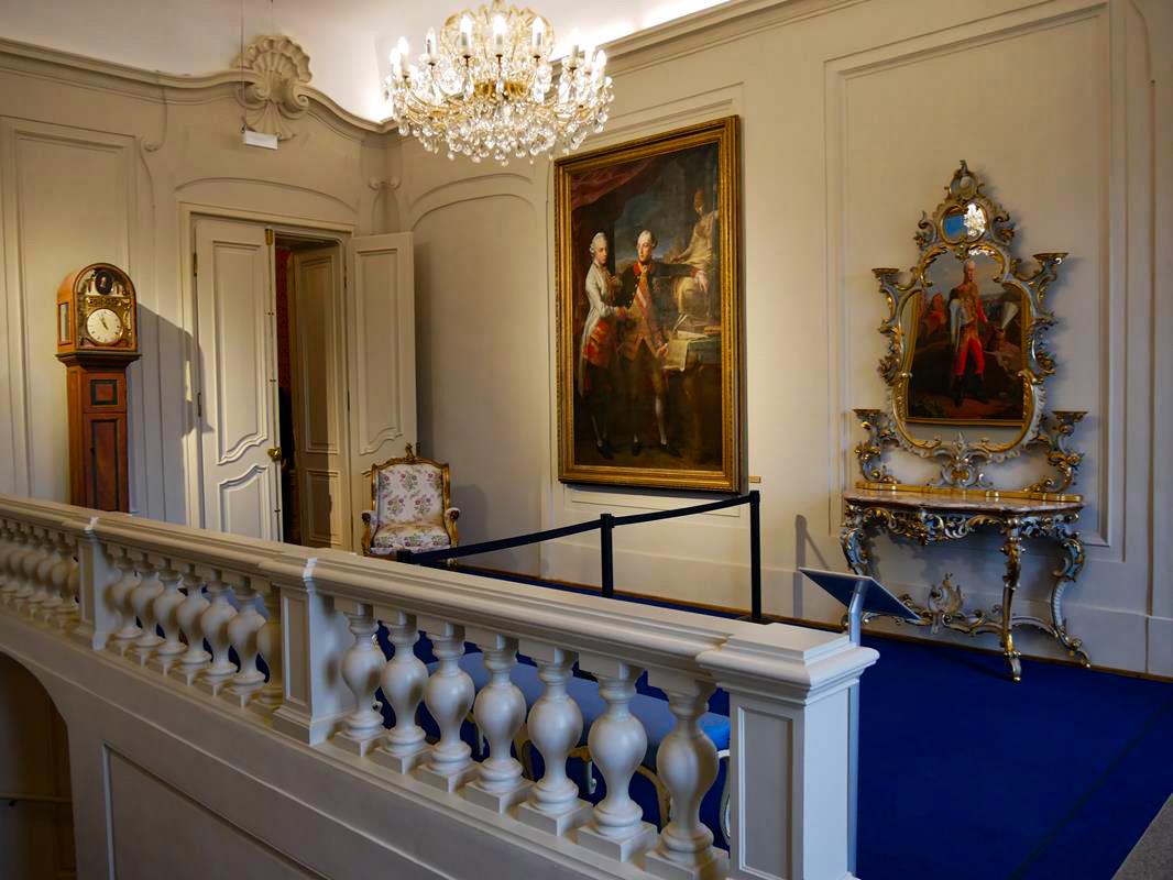 Lépcsőház az Esterházy-kastélyban