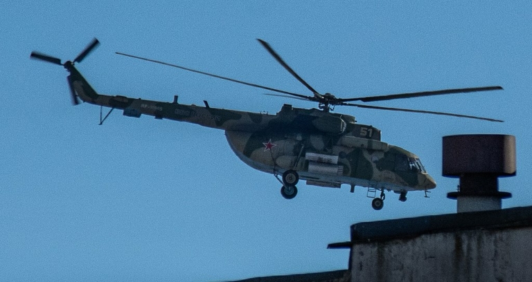 orosz helikopter