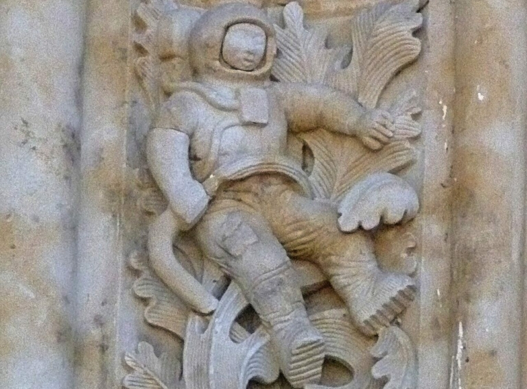 űrhajós katedrális salamanca székesegyház