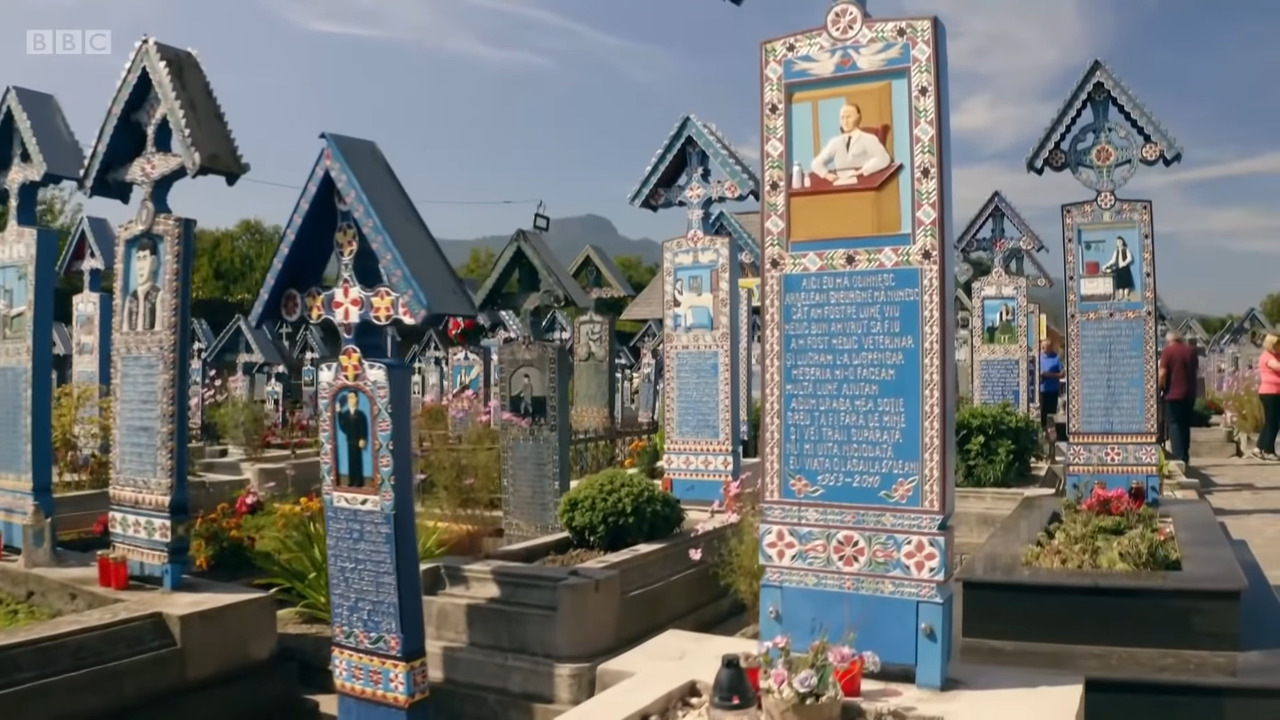 temető Románia Erdély