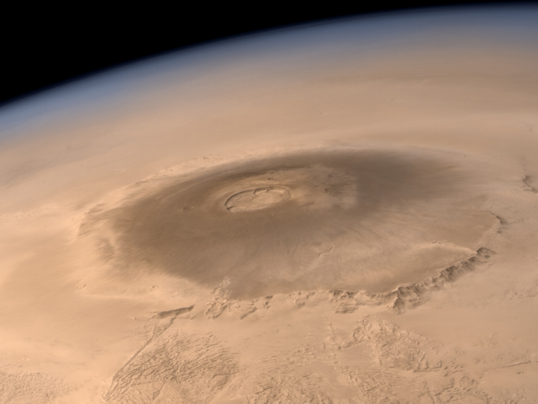 Mars Olympus Mons Naprendszer