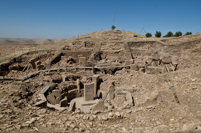 Göbekli Tepe emlékmű Törökország naptár