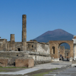 Pompeii Olaszország Vezúv katasztrófa
