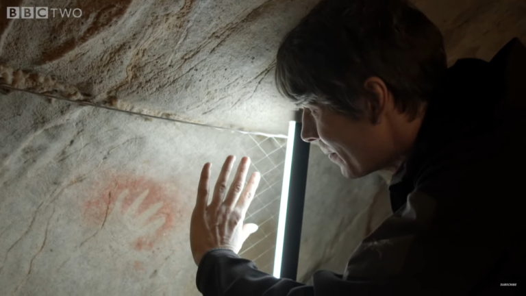 barlangrajt tenyérnyom