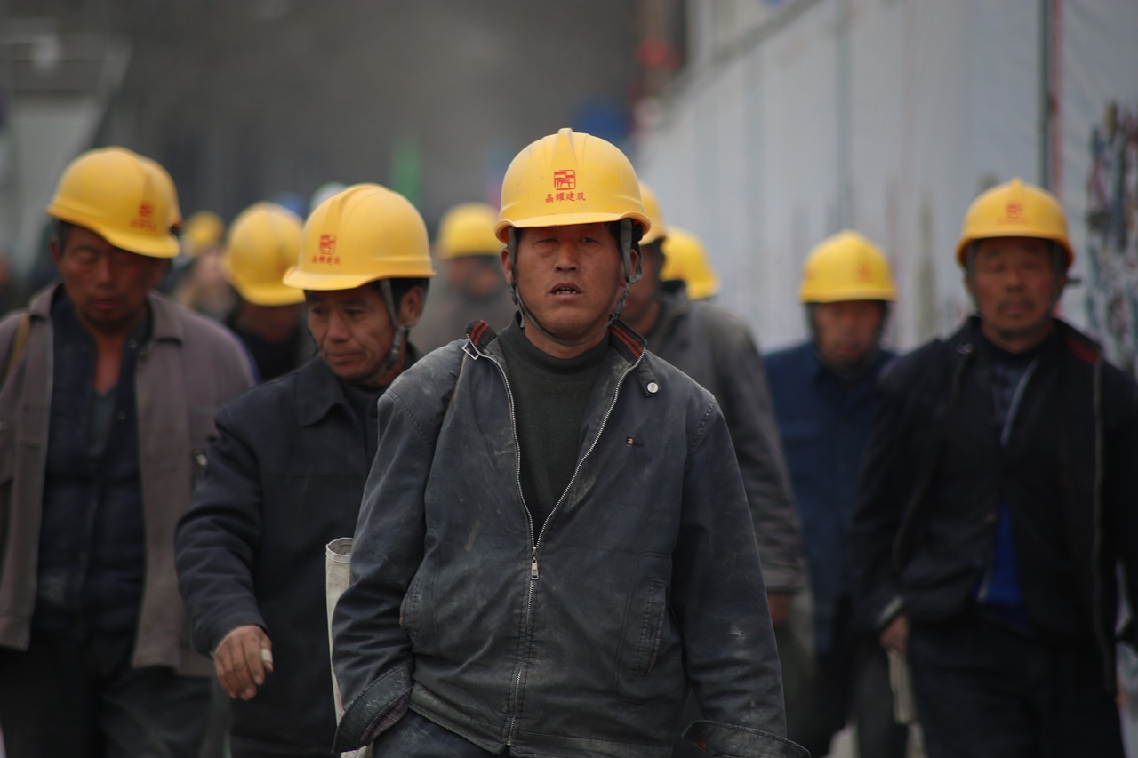 kínai munkások